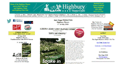 Desktop Screenshot of highburytheatre.co.uk
